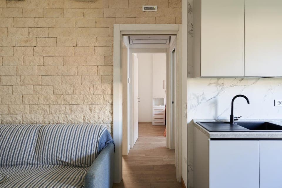 Living room, heating