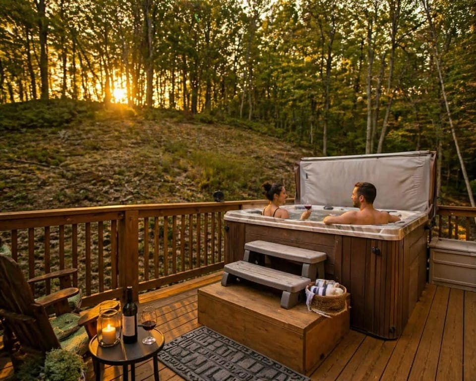 Resort-Style Cabin Escape Hottub & VIEWS! Cabin in Massanutten