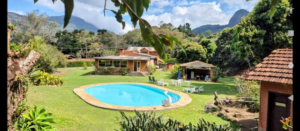 Property building, Garden view