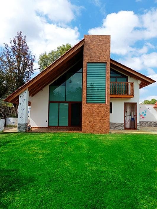 Property building, Garden view