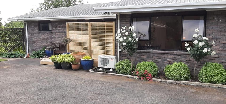 Property building, Garden view