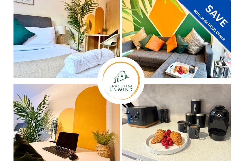 Living room, Bedroom