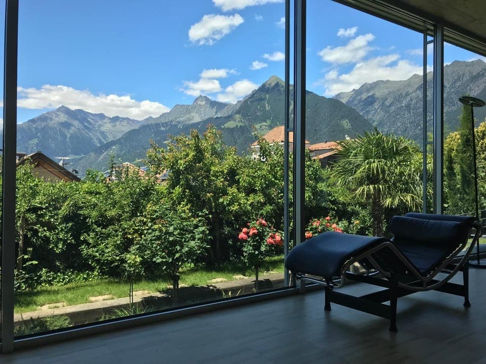 Garden view, Mountain view