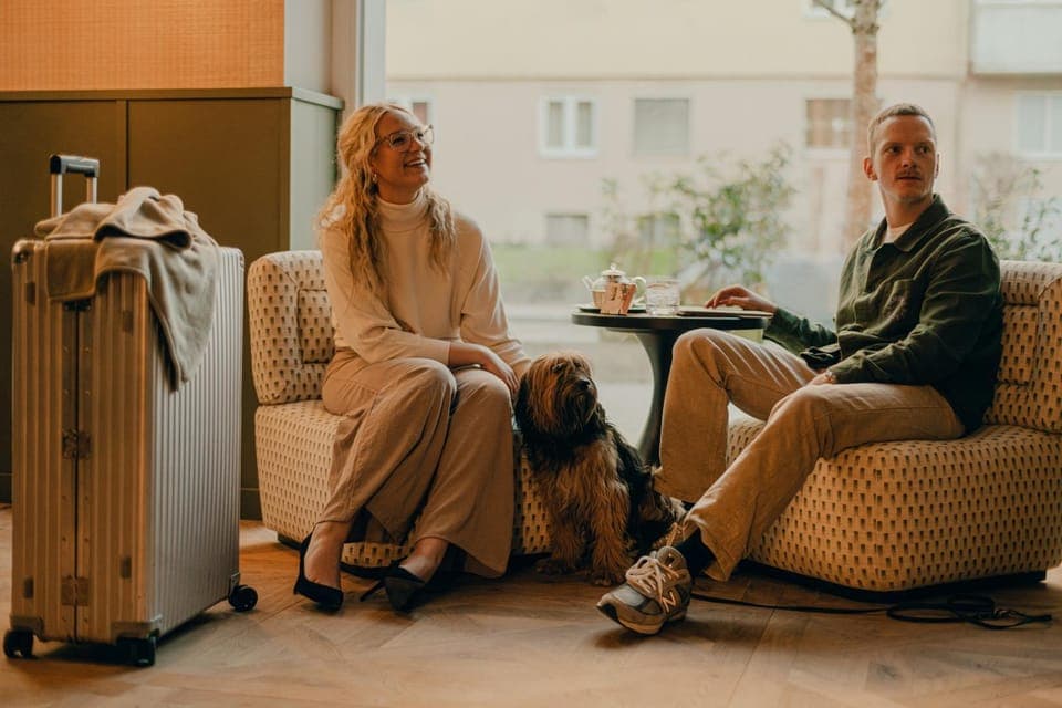 Lobby or reception, Guests