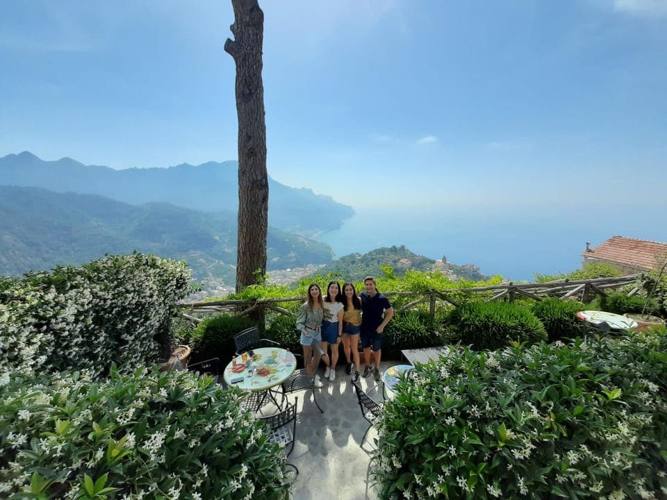 View (from property/room), Balcony/Terrace, Guests, City view, Sea view, group of guests