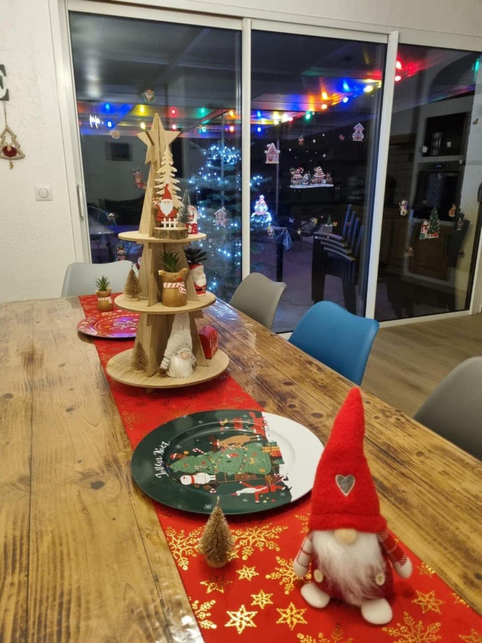 Winter, Decorative detail, Dining area
