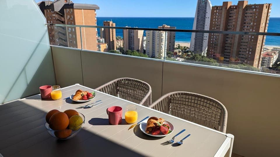 Balcony/Terrace, Dining area, Sea view
