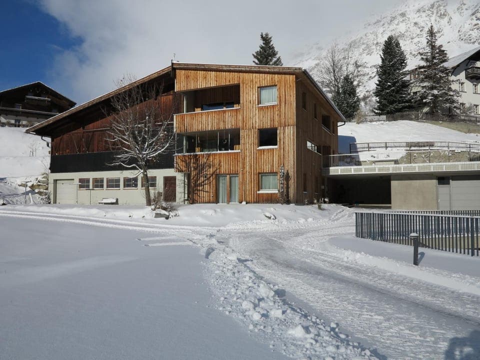 Property building, Day, Natural landscape, Winter