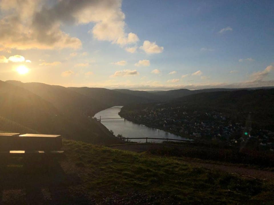 Nearby landmark, Natural landscape, River view, Sunrise