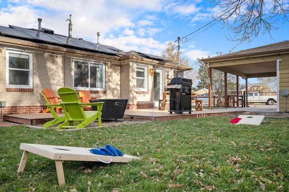 Backyard Home with Hot Tub and Fire Pit House in Arvada