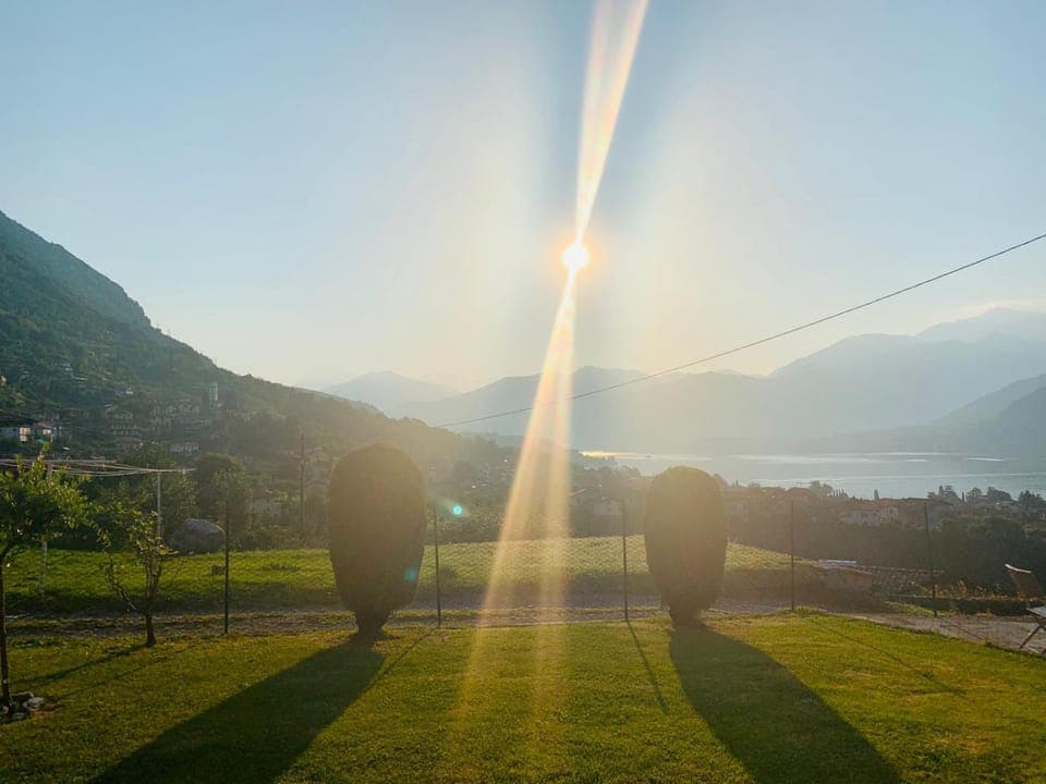 Natural landscape, Lake view