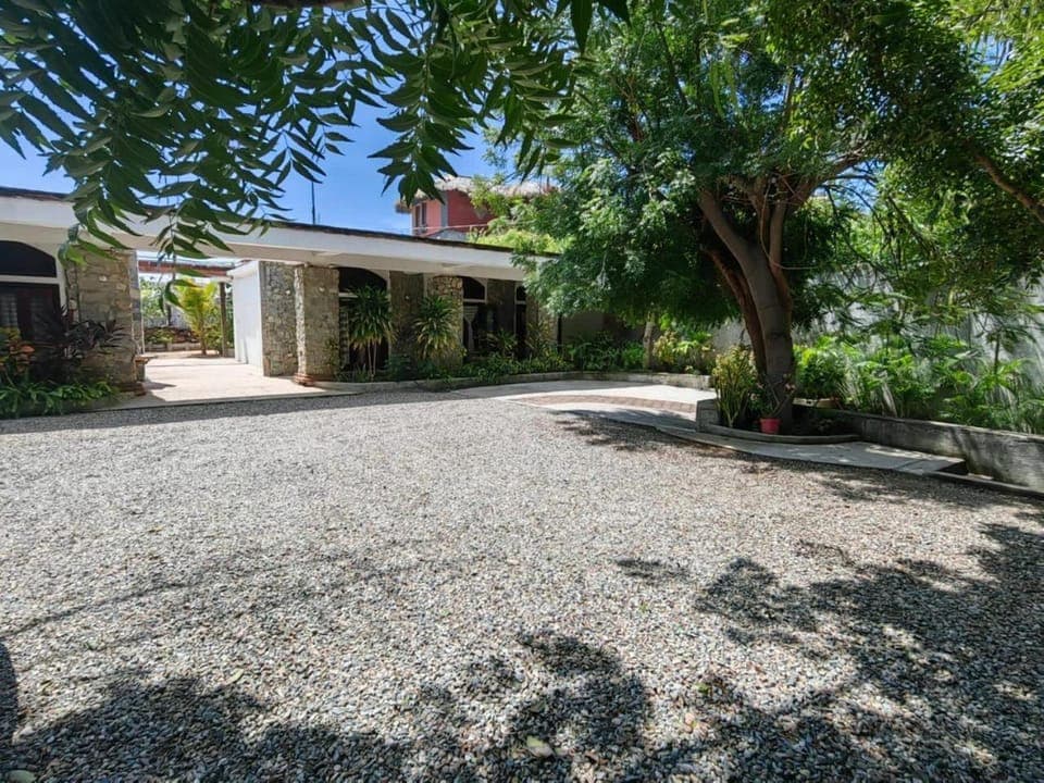 Property building, Garden view