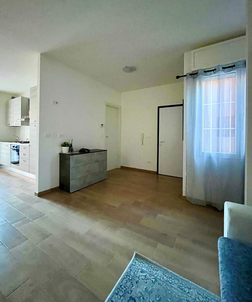 Kitchen or kitchenette, Living room, Seating area, stove