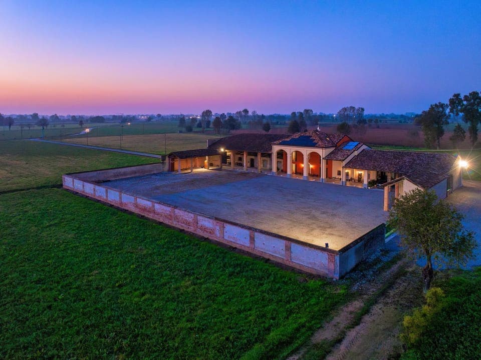 Property building, Night, Natural landscape, Sunset