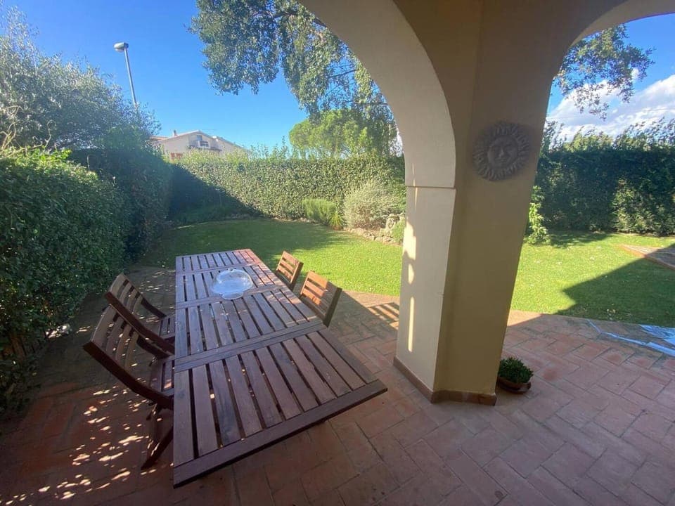 Patio, Spring, Garden, Garden view