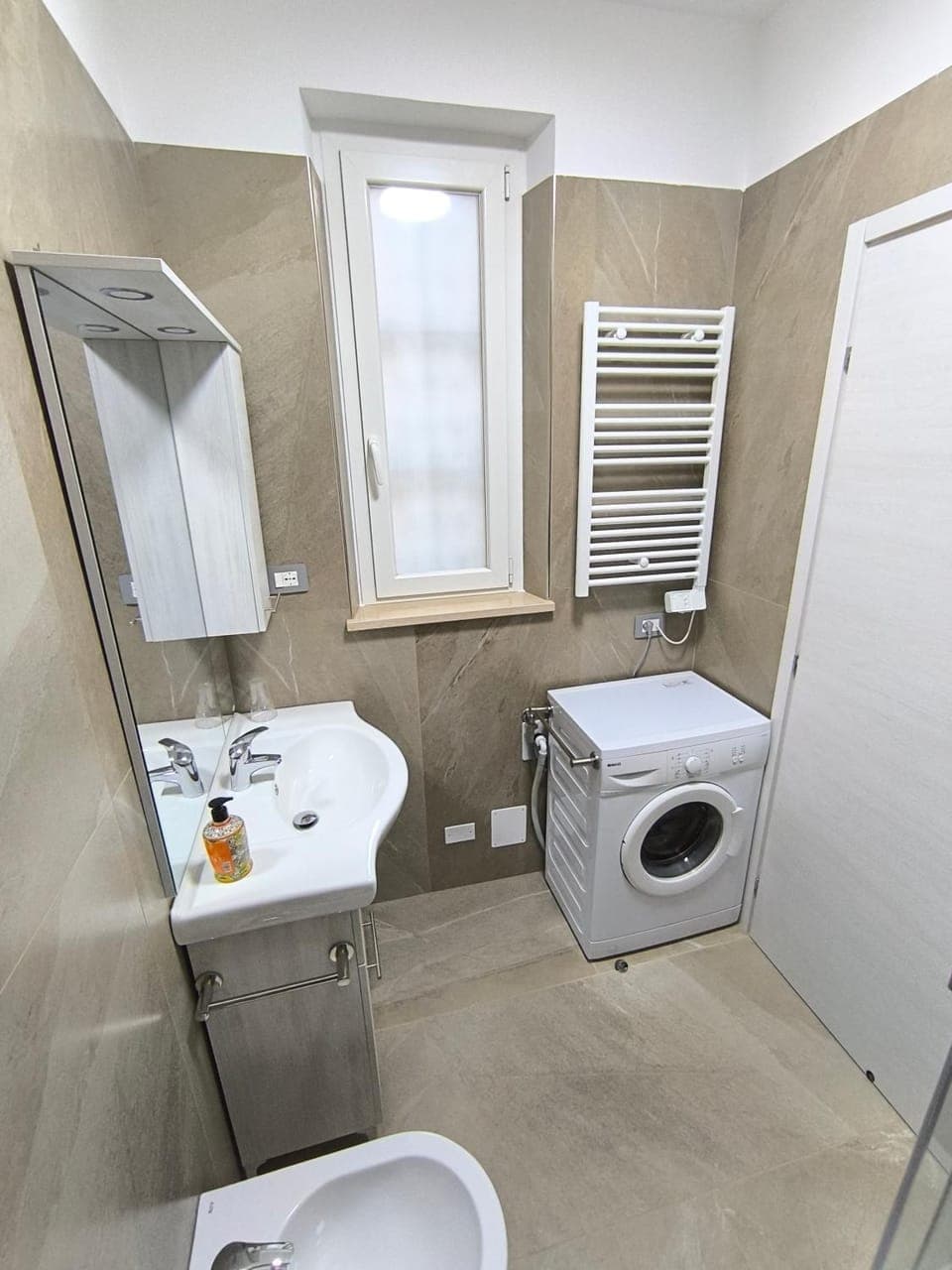 Toilet, Bathroom, washing machine