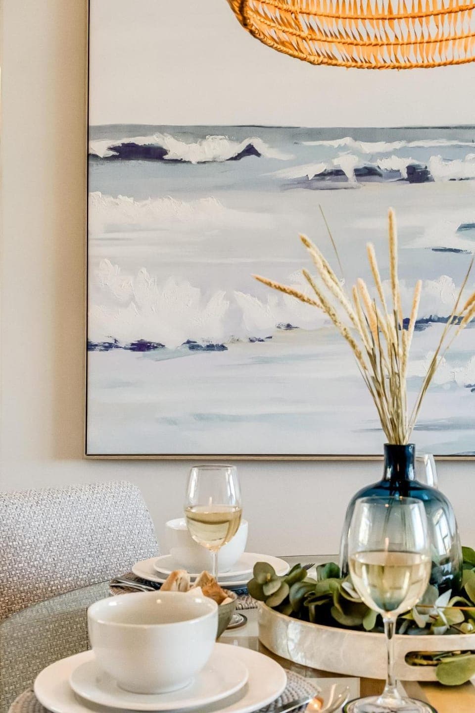 Decorative detail, Dining area