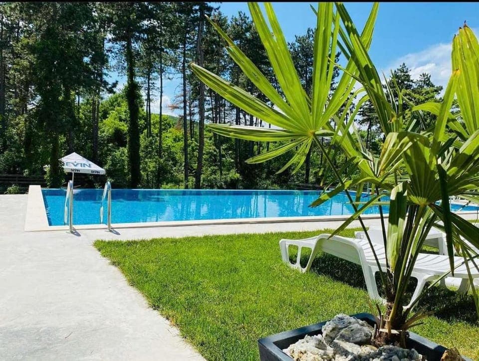 Property building, Garden, Swimming pool