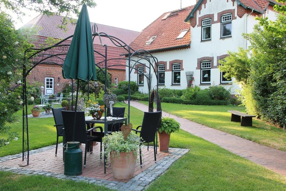 Property building, Patio, Garden