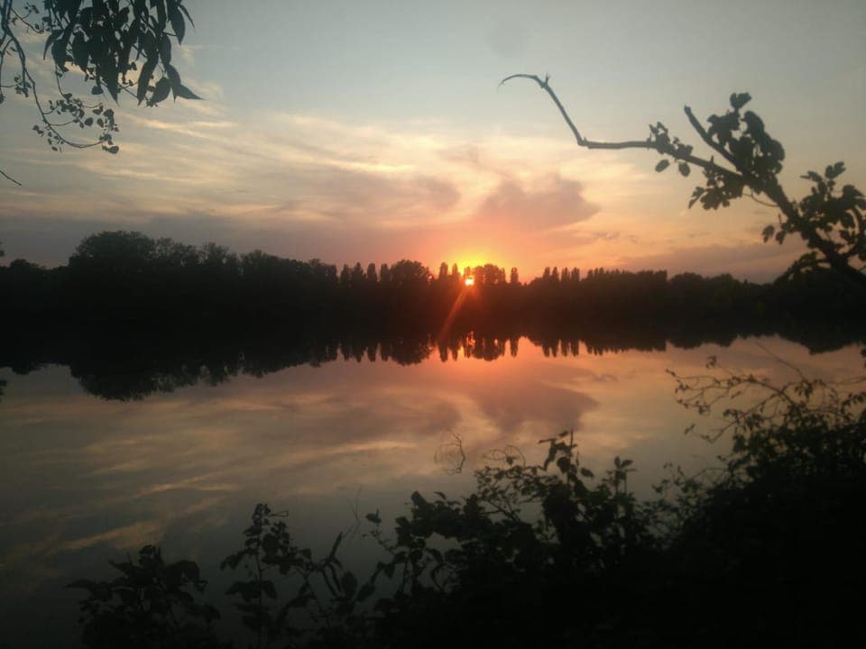 Natural landscape, Sunset