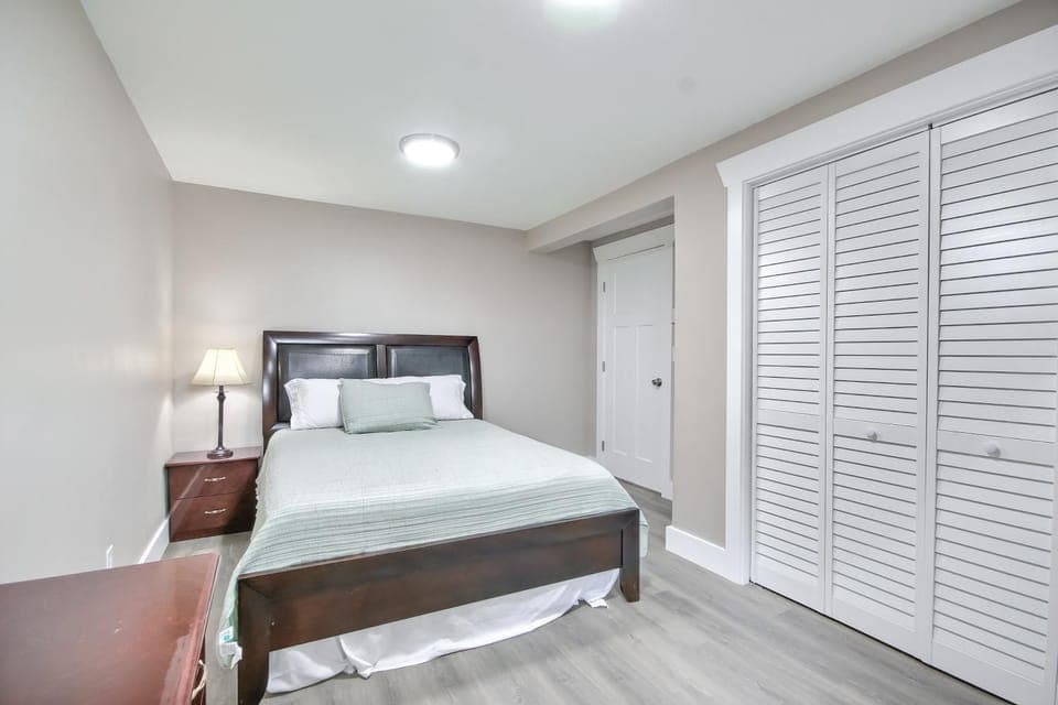 Bed, Bedroom, wardrobe