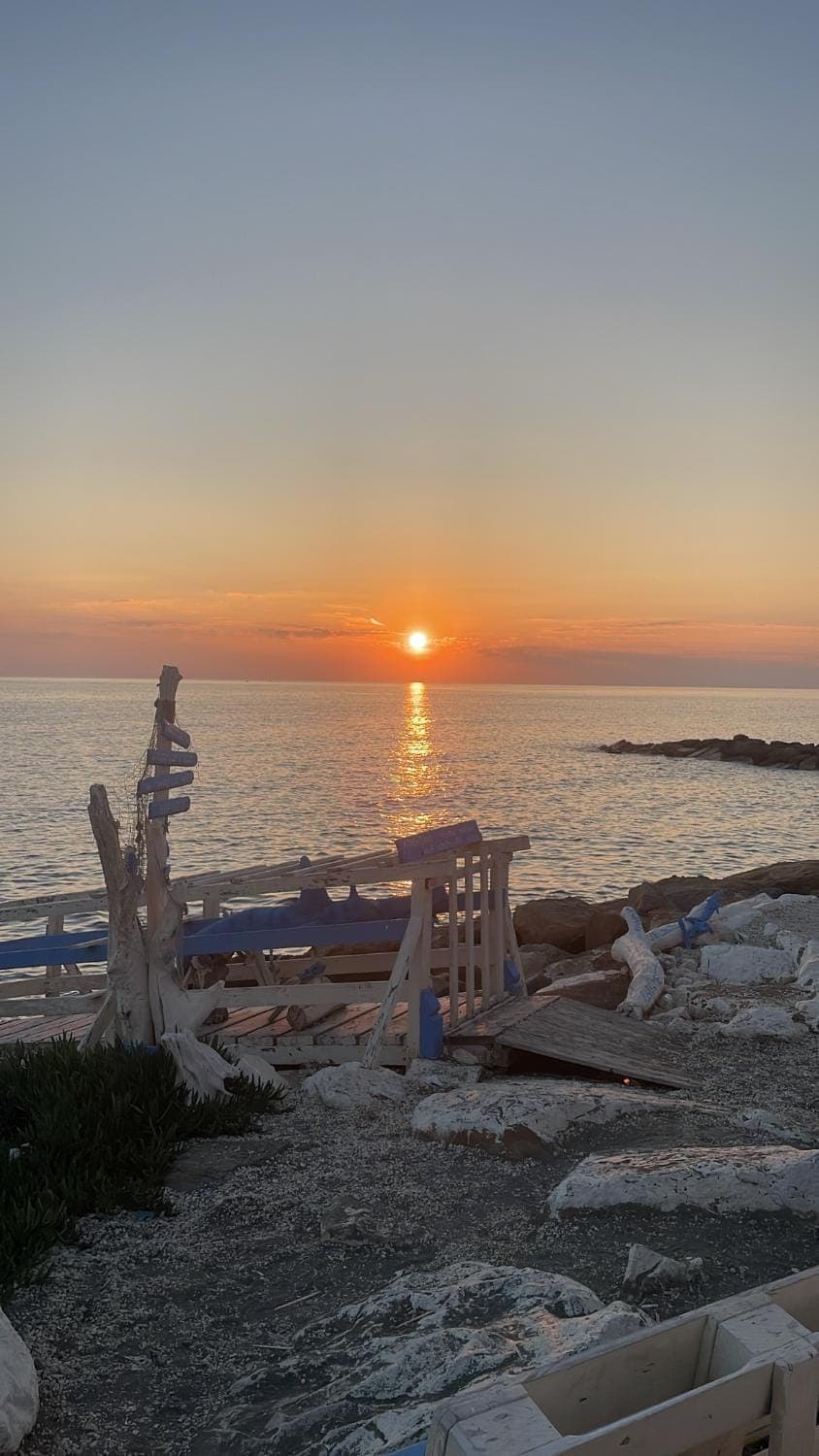 Nearby landmark, Natural landscape, Sunset