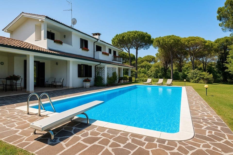 Property building, Garden, Garden view, Pool view, Swimming pool