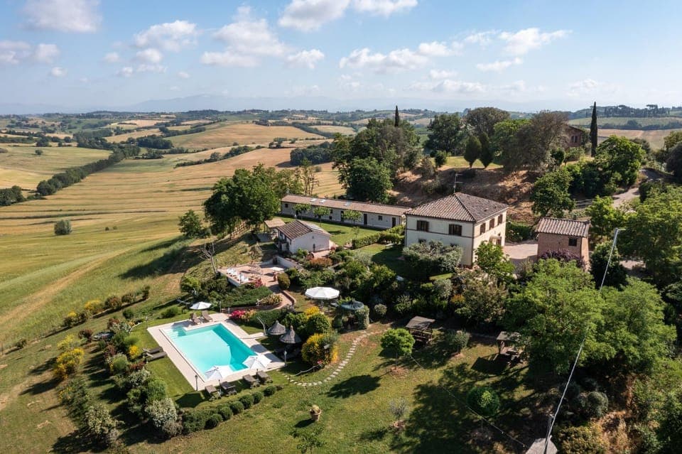 Natural landscape, Bird's eye view, Garden view