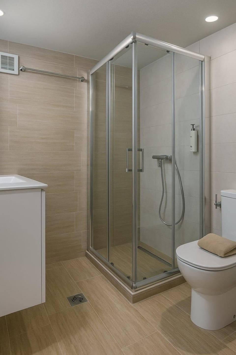 Shower, Toilet, Bathroom