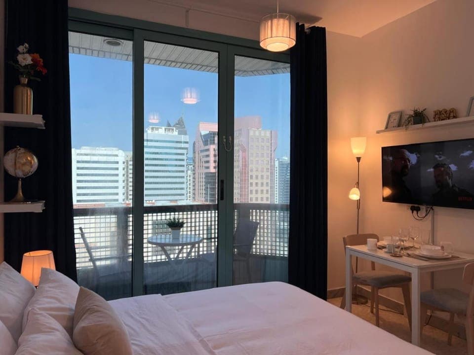 View (from property/room), Balcony/Terrace, Bedroom