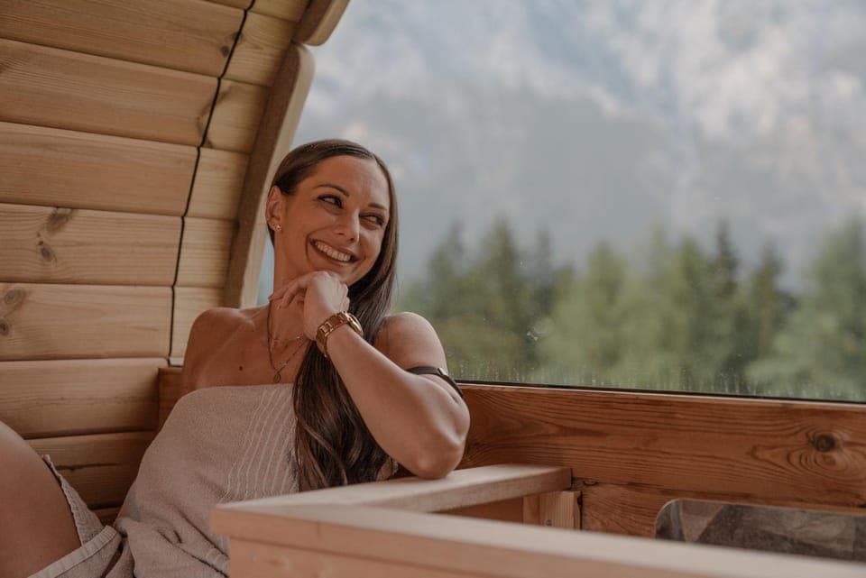 Sauna, Mountain view