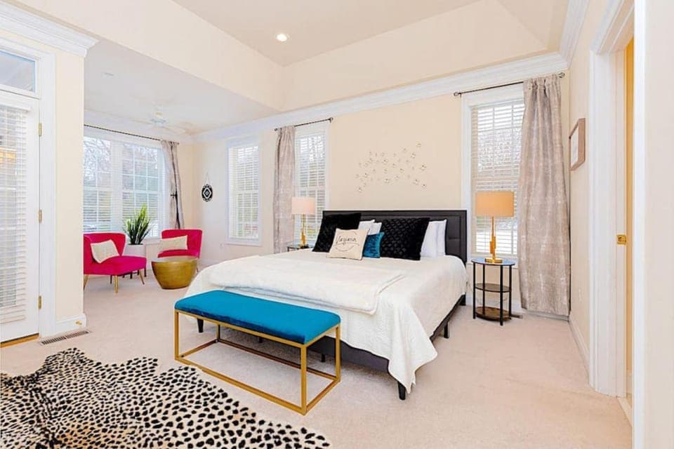 Bed, Bedroom