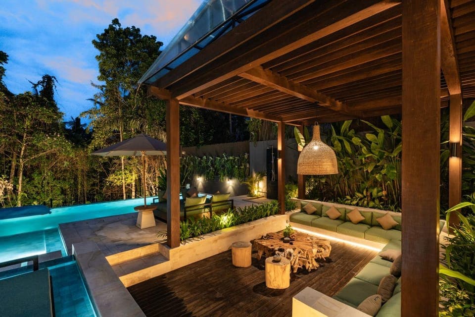 Garden, View (from property/room), Garden view, Pool view, Swimming pool, sunbed