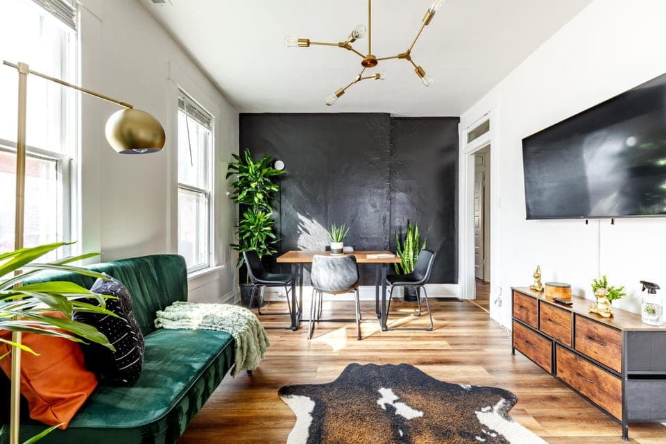 Property building, Living room