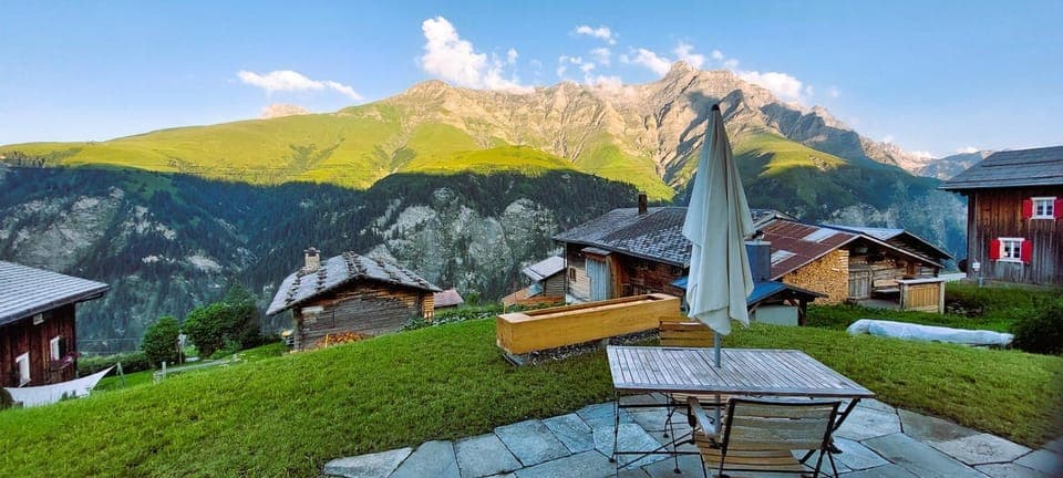 View (from property/room), Balcony/Terrace, Seating area, Mountain view, Mountain view, Sunrise, sunbed