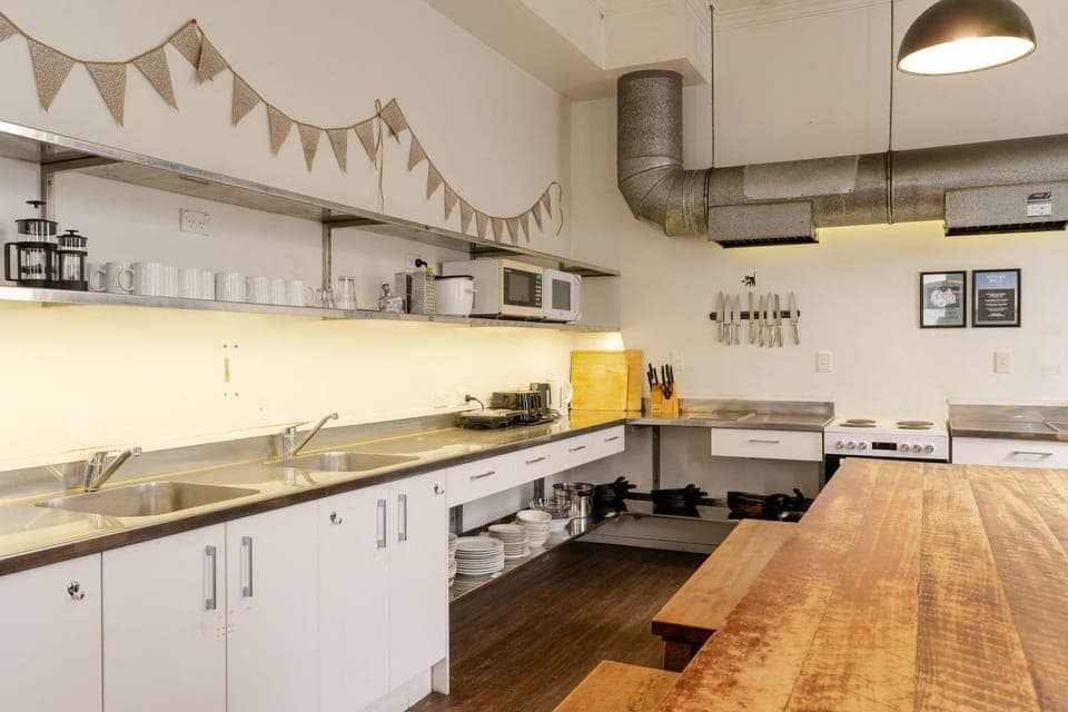 Dining area, Communal kitchen
