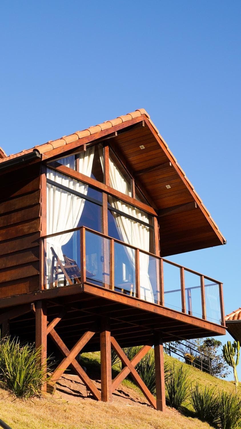 Property building, Natural landscape, View (from property/room), Balcony/Terrace