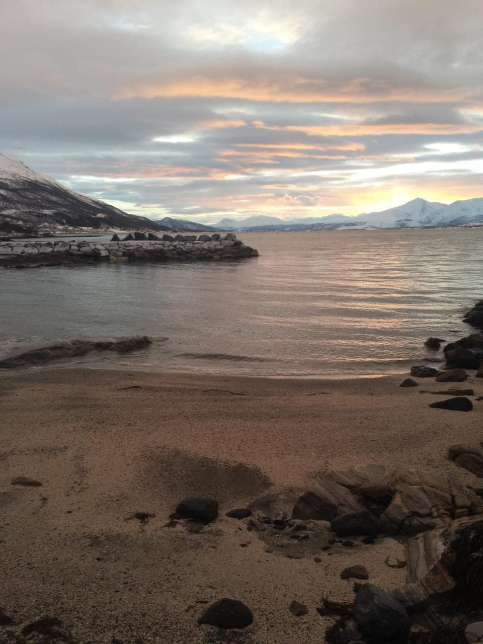 Nearby landmark, Winter, Beach, Sea view, Sunset