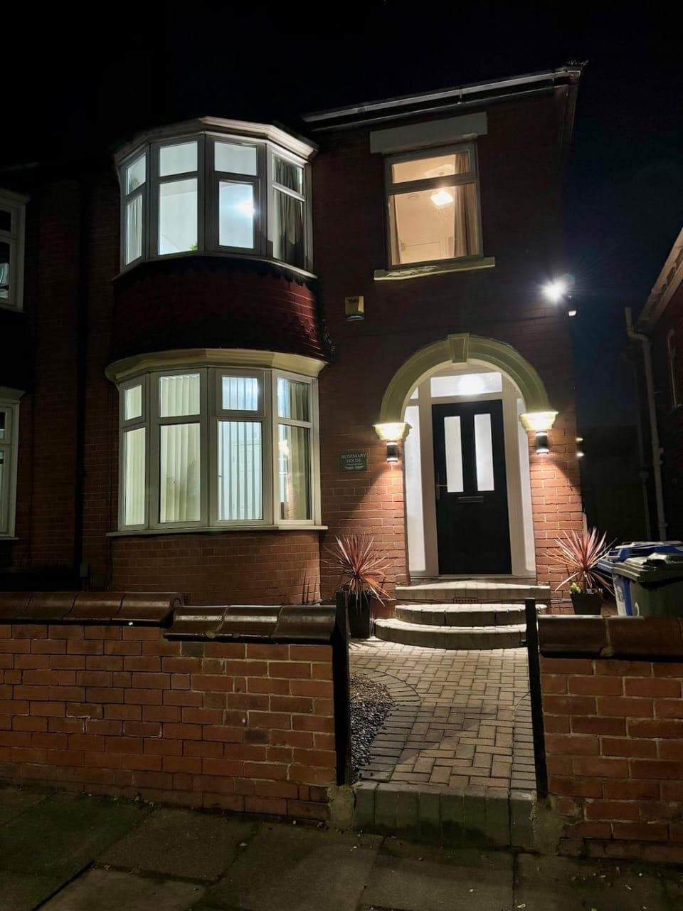 Property building, Night