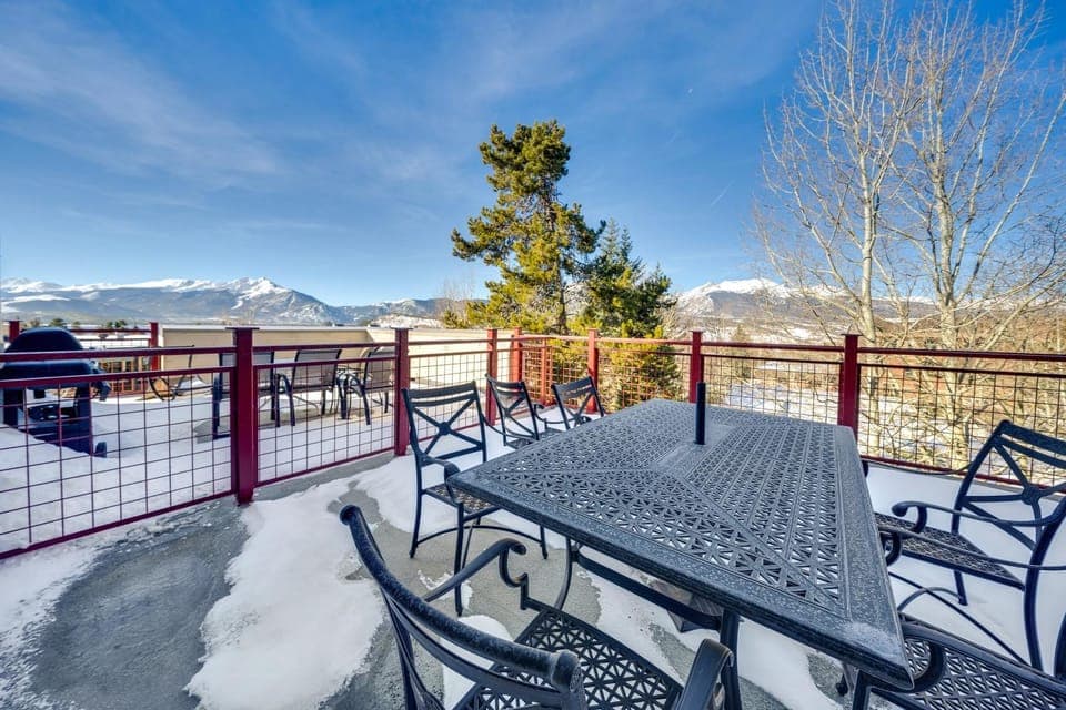 6 Mi to Keystone Resort Dillon Condo with Balcony Apartment in Dillon