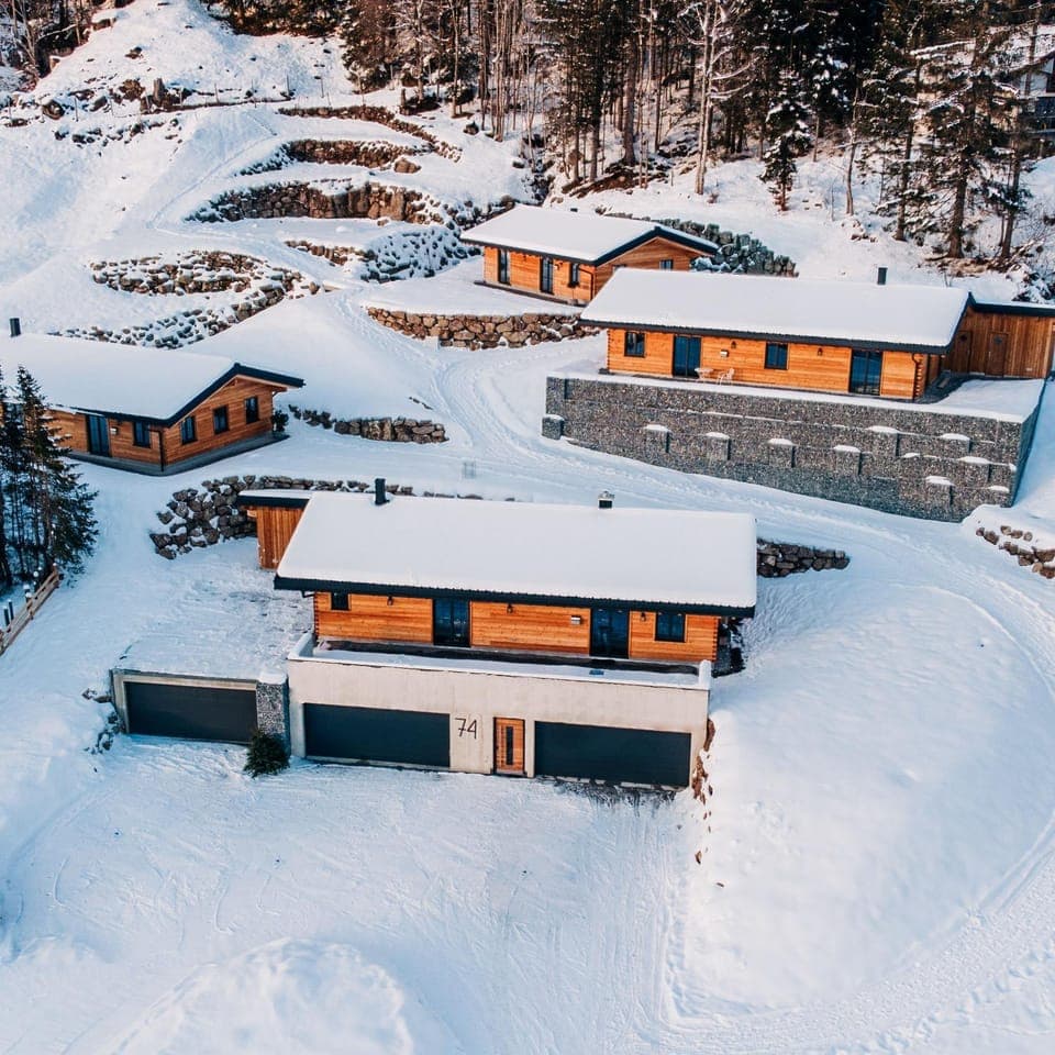 Property building, Day, Natural landscape, Winter