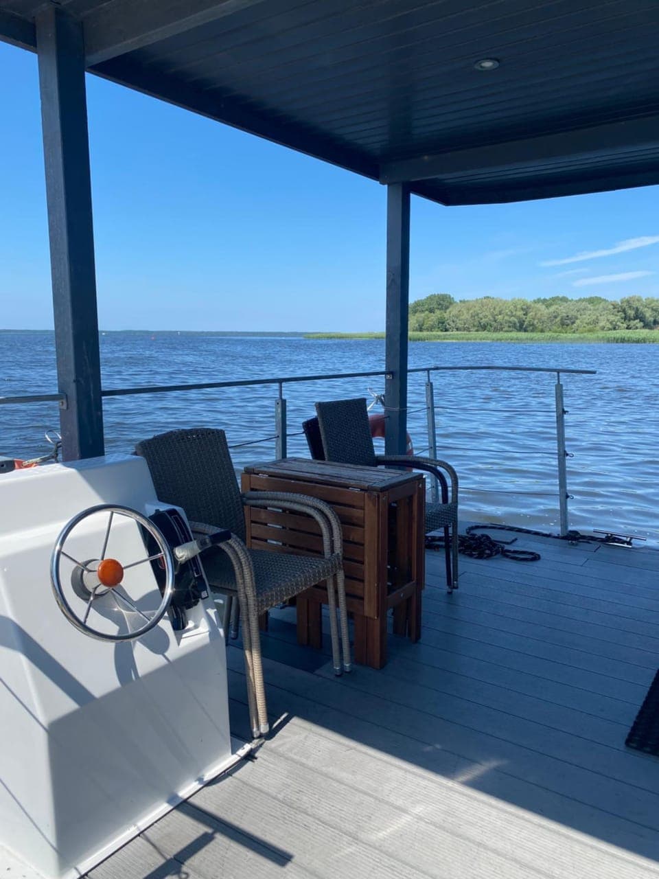 Natural landscape, Balcony/Terrace, River view