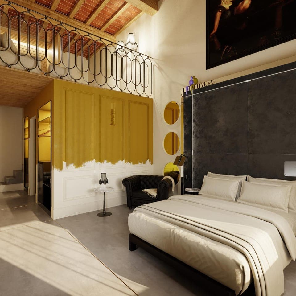 TV and multimedia, Living room, Photo of the whole room, Seating area, Bedroom