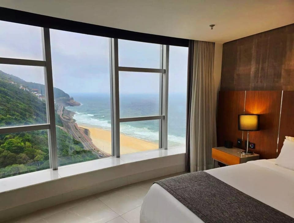 View (from property/room), Bedroom, Sea view