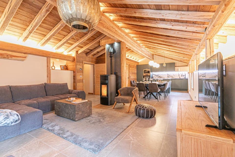 TV and multimedia, Living room, fireplace