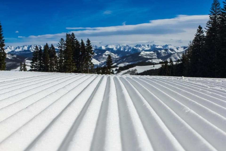 Winter, Skiing