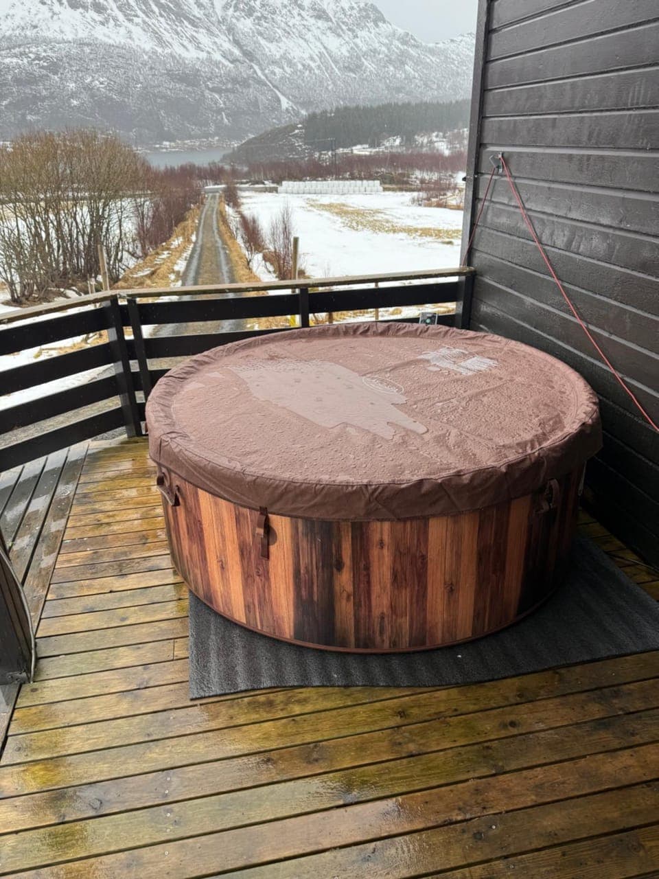 Day, Natural landscape, Winter, Hot Tub