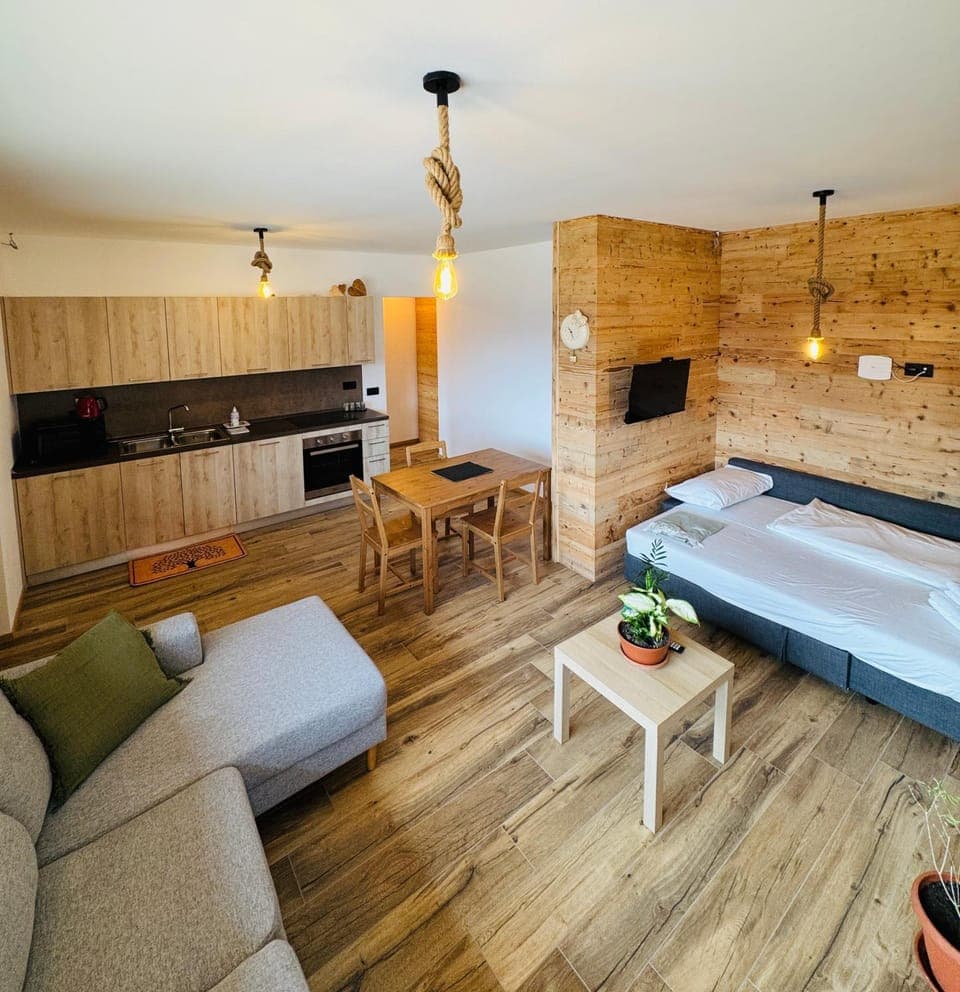 TV and multimedia, Living room, Seating area, stove, kitchen