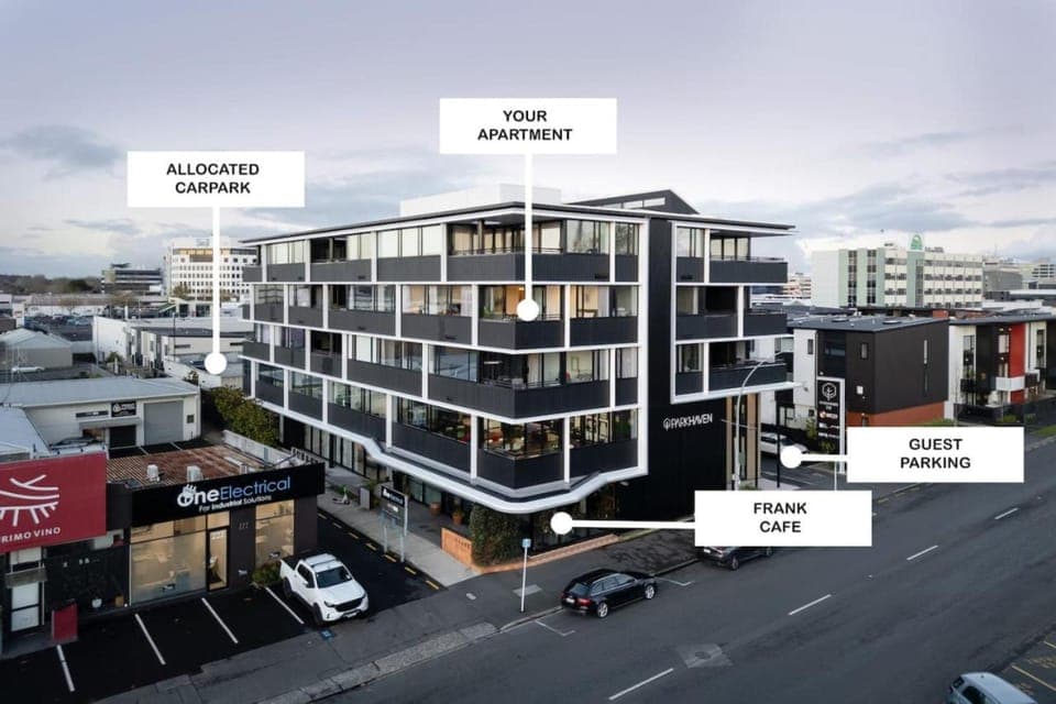 Property building, Street view, Location, Parking