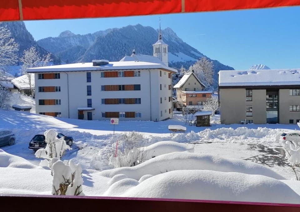 Winter, Mountain view